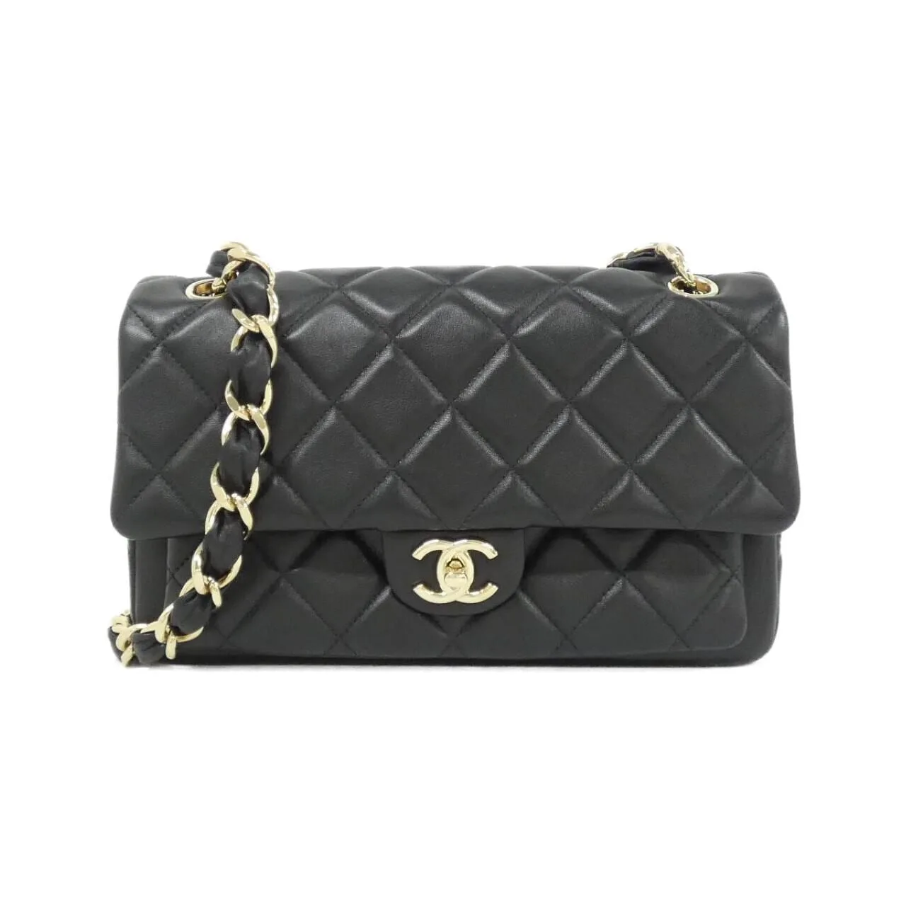 CHANEL Shoulder Lambskin