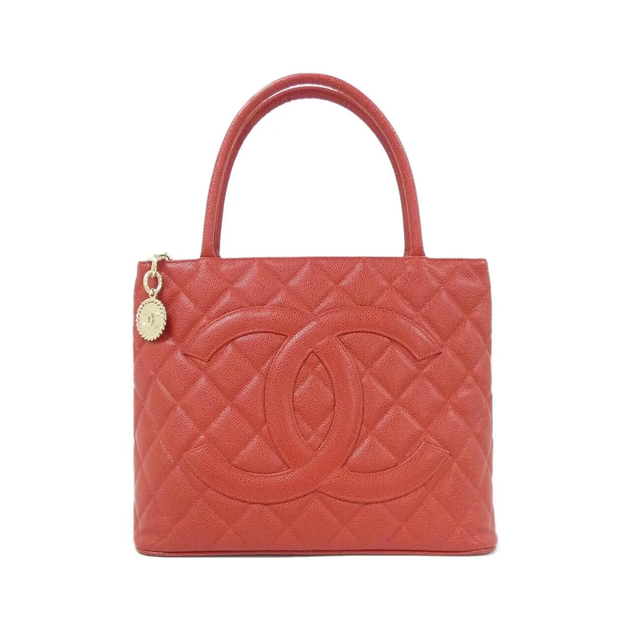 CHANEL Matelasse 1804 Handbag Grained Calfskin