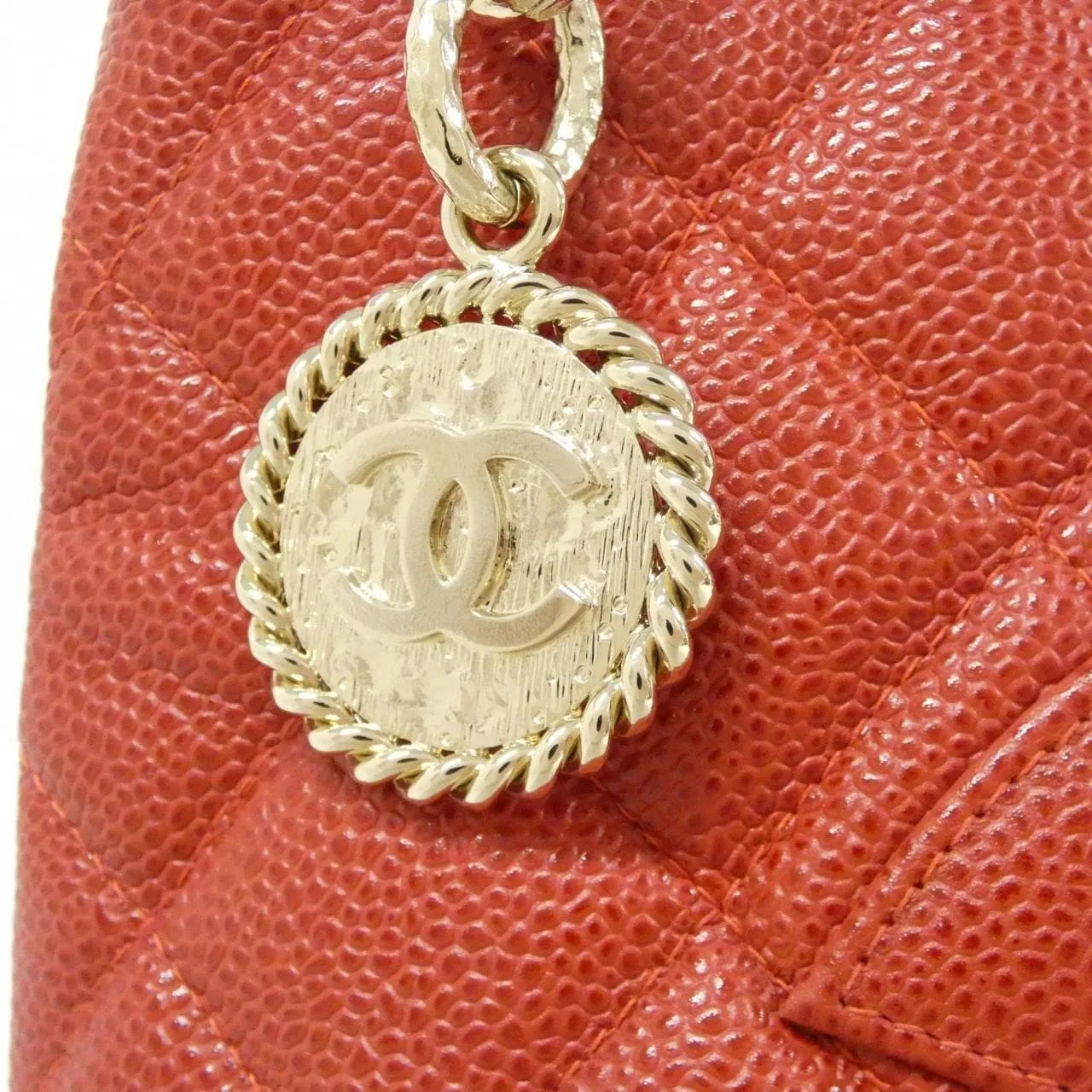 CHANEL Matelasse 1804 Handbag Grained Calfskin 4