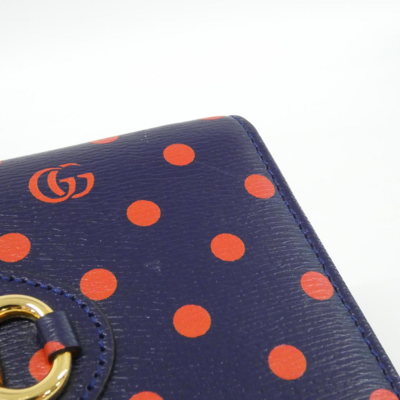 GUCCI 621892 1V4BG 銀包 皮革 4