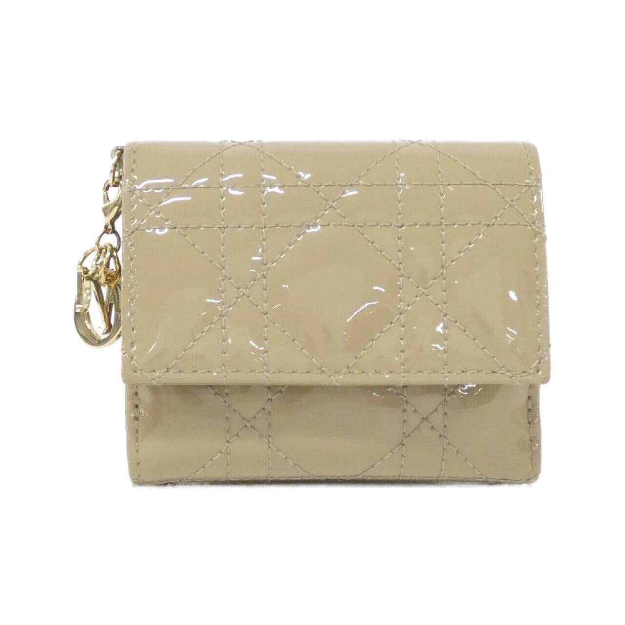 DIOR Lady Dior S0181OVRB 銀包 漆皮