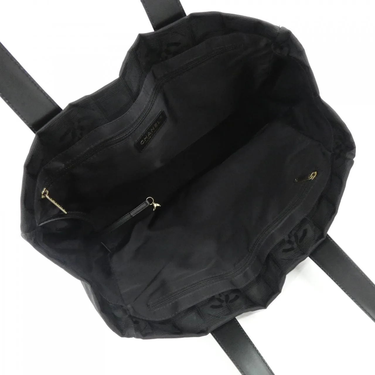 CHANEL Deauville 15991 手提包 尼龍 5