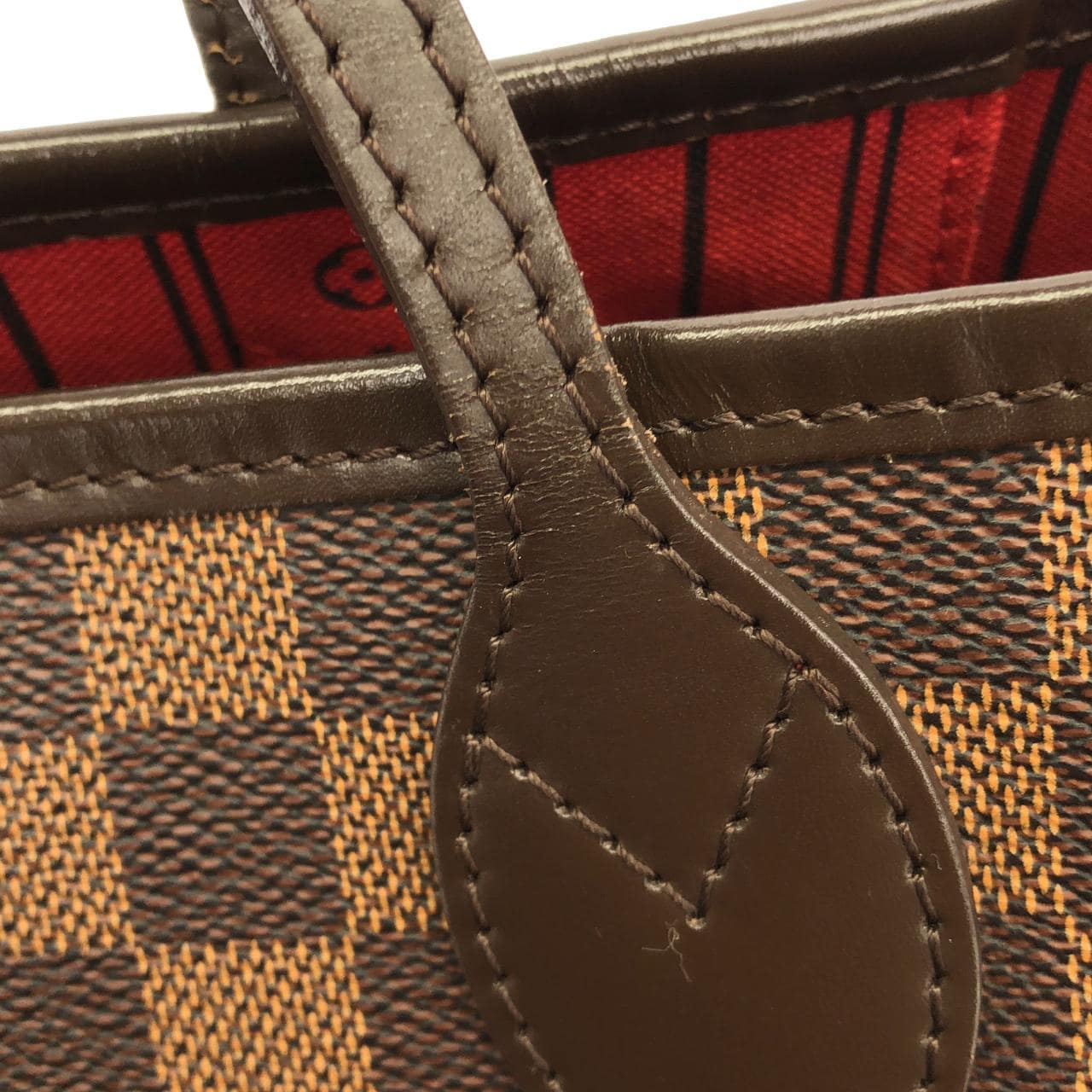 LOUIS VUITTON Neverfull N51105 Tote Damier 5