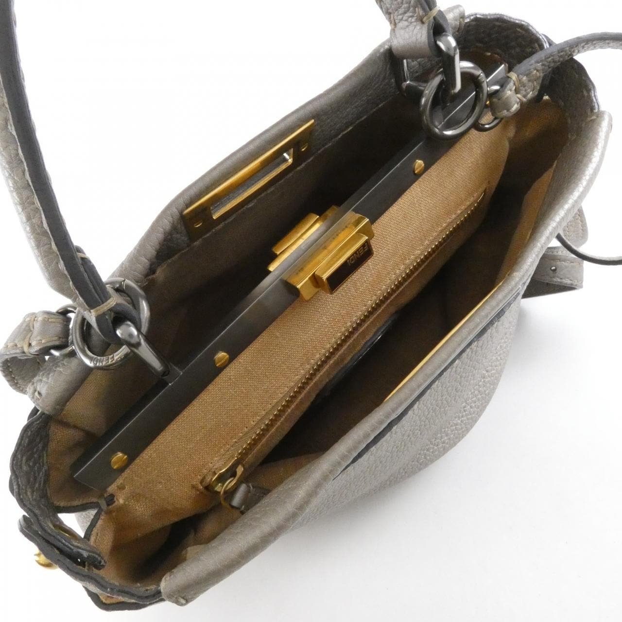 FENDI Peekaboo 8BN226 DD2 手提包 皮革 5