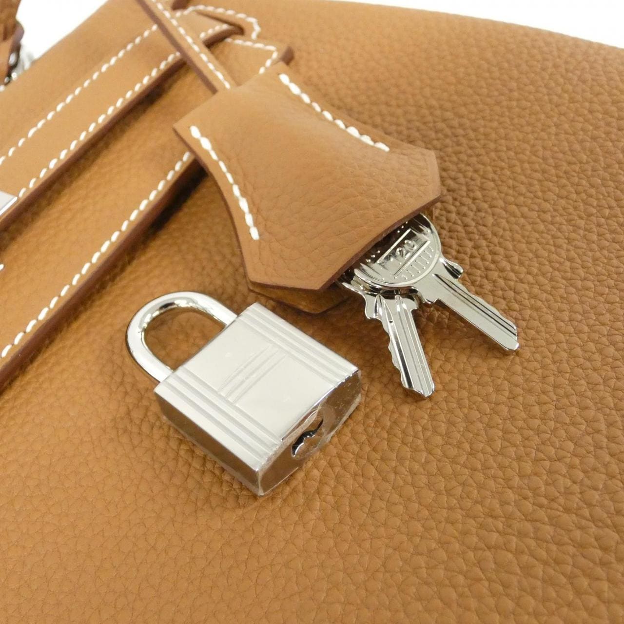 HERMES Kelly 044624CK Handbag Togo 4