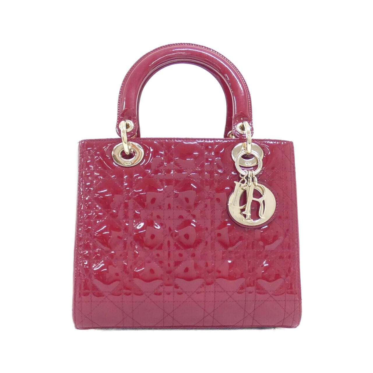 DIOR Lady Dior M0565OWCB 手提包 漆皮