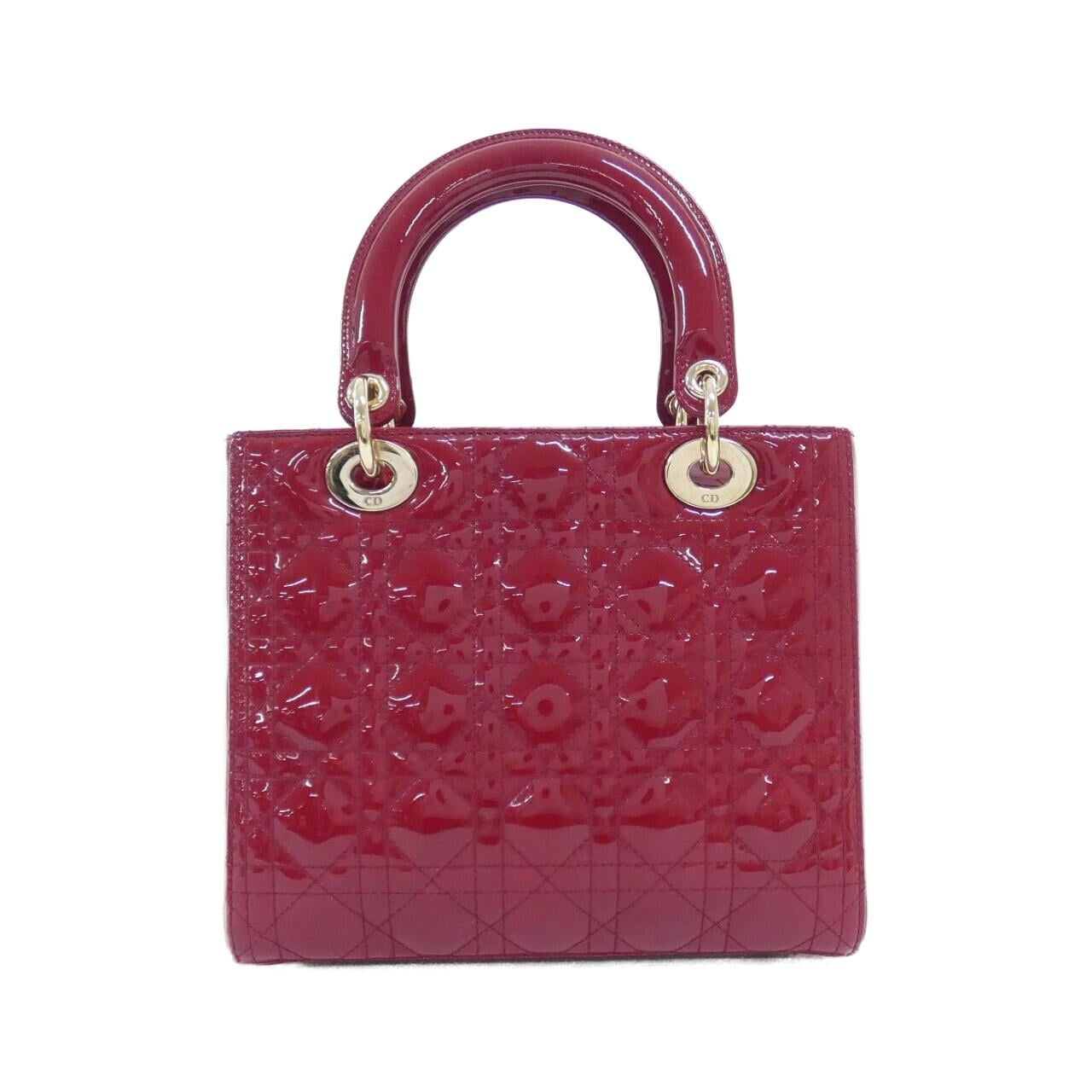 DIOR Lady Dior M0565OWCB 手提包 漆皮 2