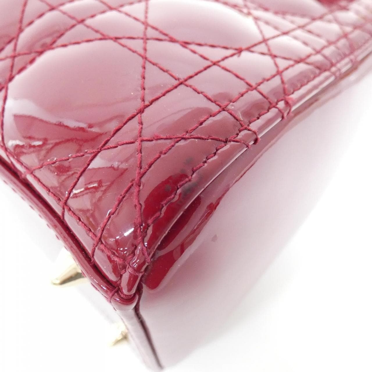 DIOR Lady Dior M0565OWCB 手提包 漆皮 3