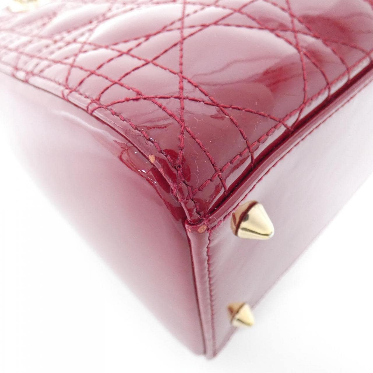 DIOR Lady Dior M0565OWCB 手提包 漆皮 4