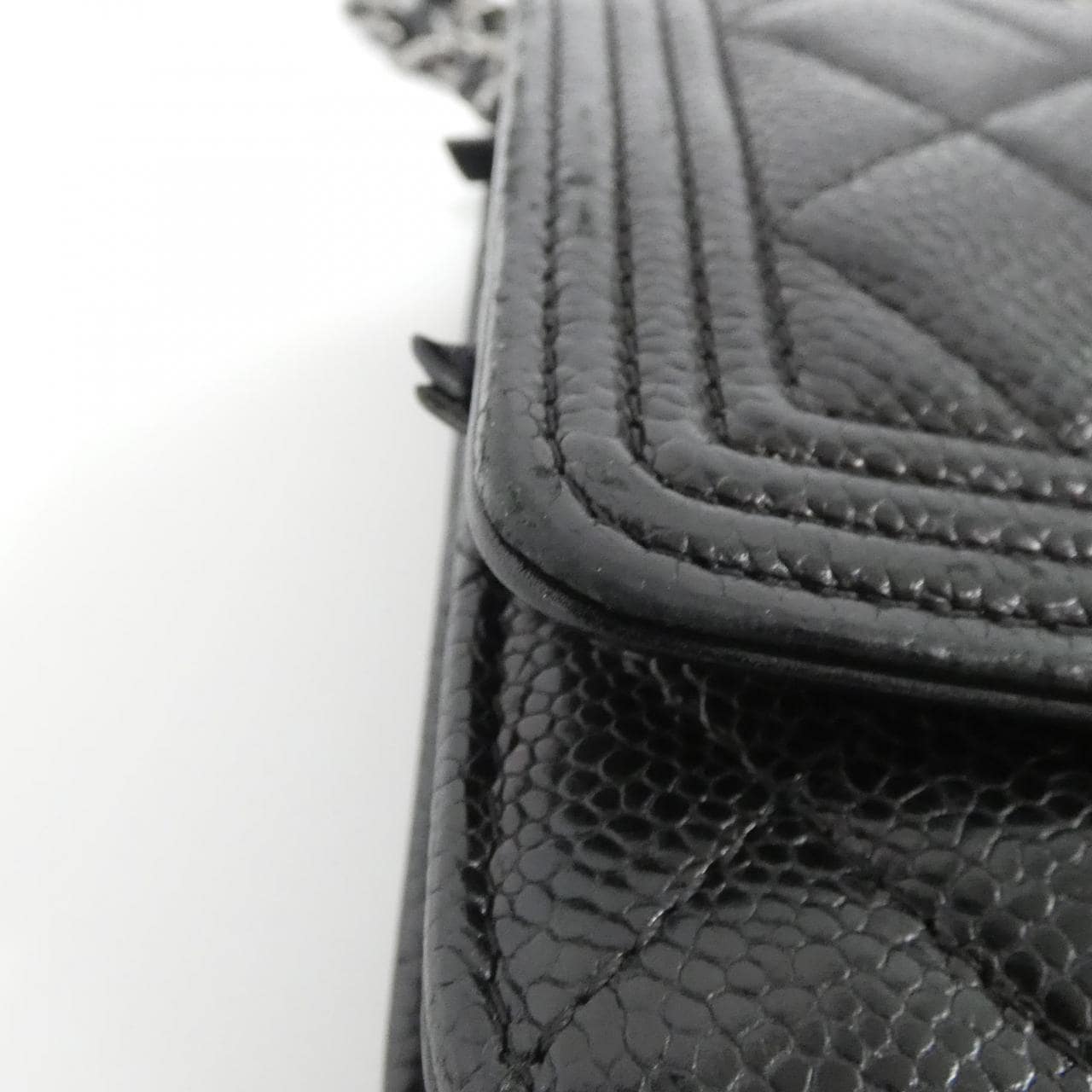 CHANEL Boy Chanel 80287 Wallet Grained Calfskin 4