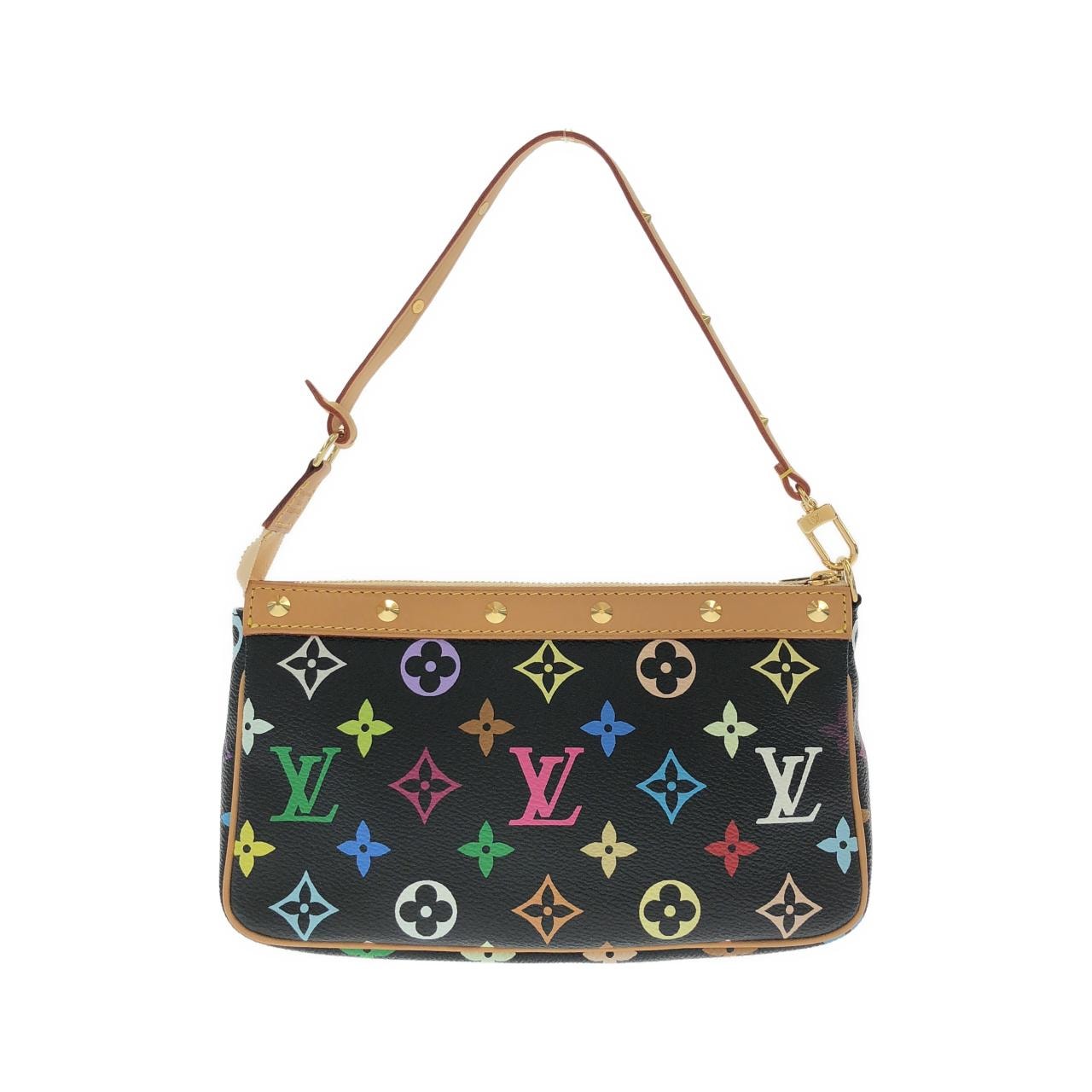 LOUIS VUITTON Pochette M92648 小斜揹包 帆布 2