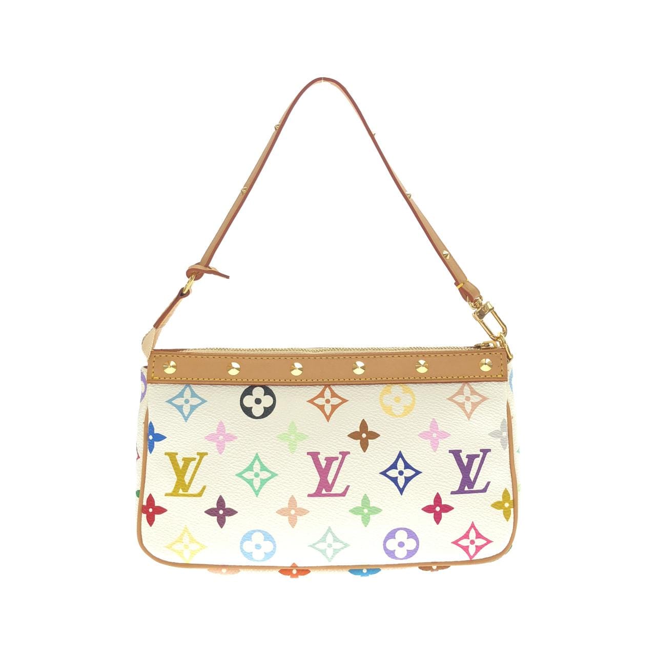 LOUIS VUITTON Pochette M92649 小斜揹包 帆布 2