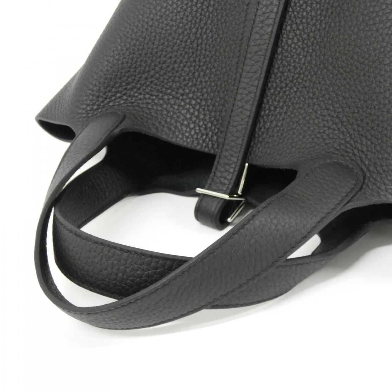 HERMES Picotin 056289CK Handbag Clemence 4