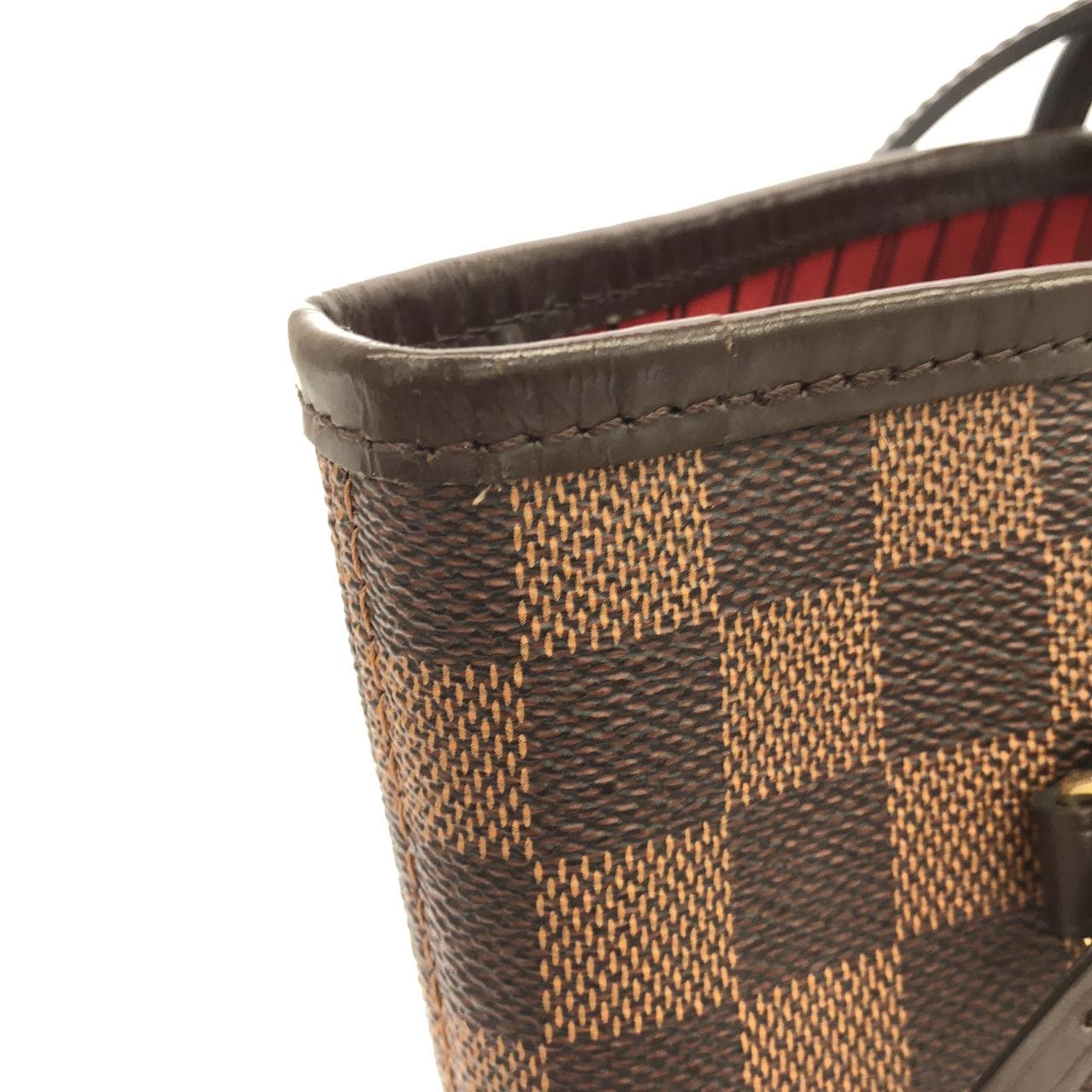 LOUIS VUITTON Neverfull N41358 Tote Damier 3