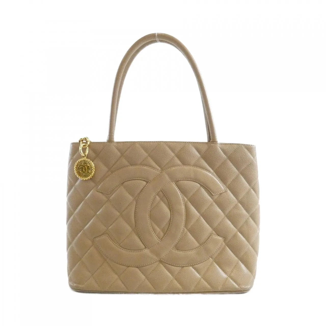 CHANEL Matelasse 1804 Handbag Grained Calfskin