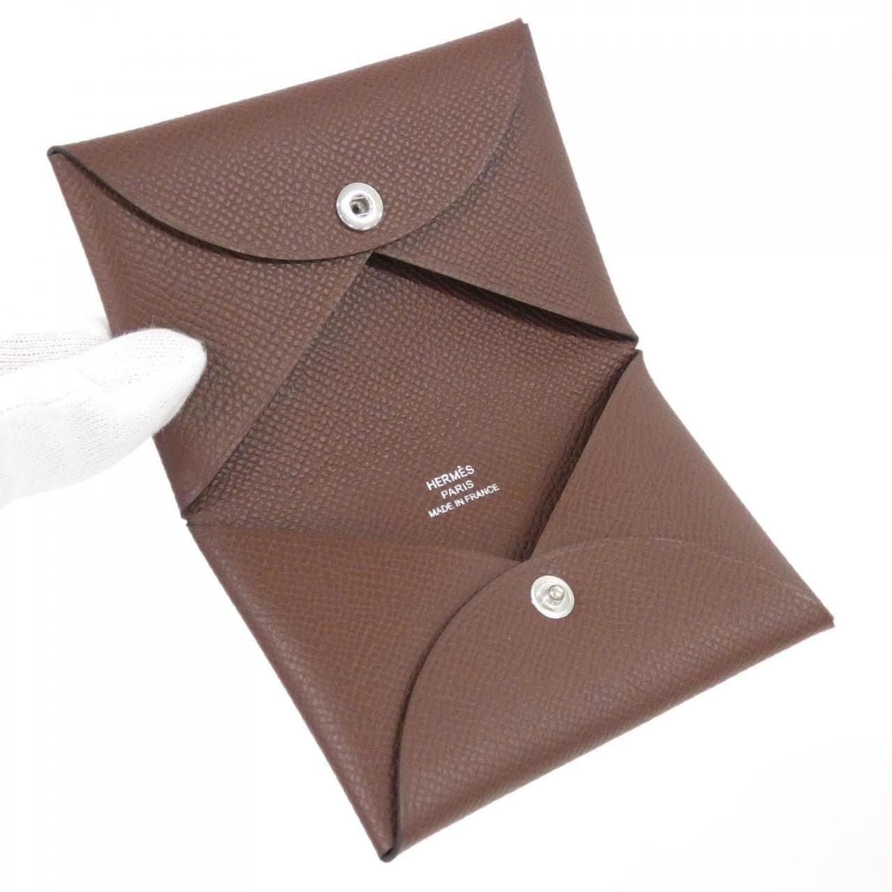 HERMES 044164CK Card Case Epsom 2