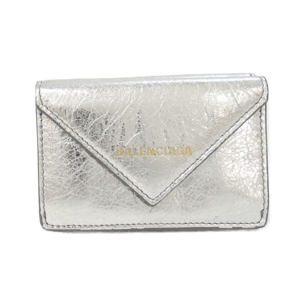 BALENCIAGA 391446 0GT4N 銀包 皮革
