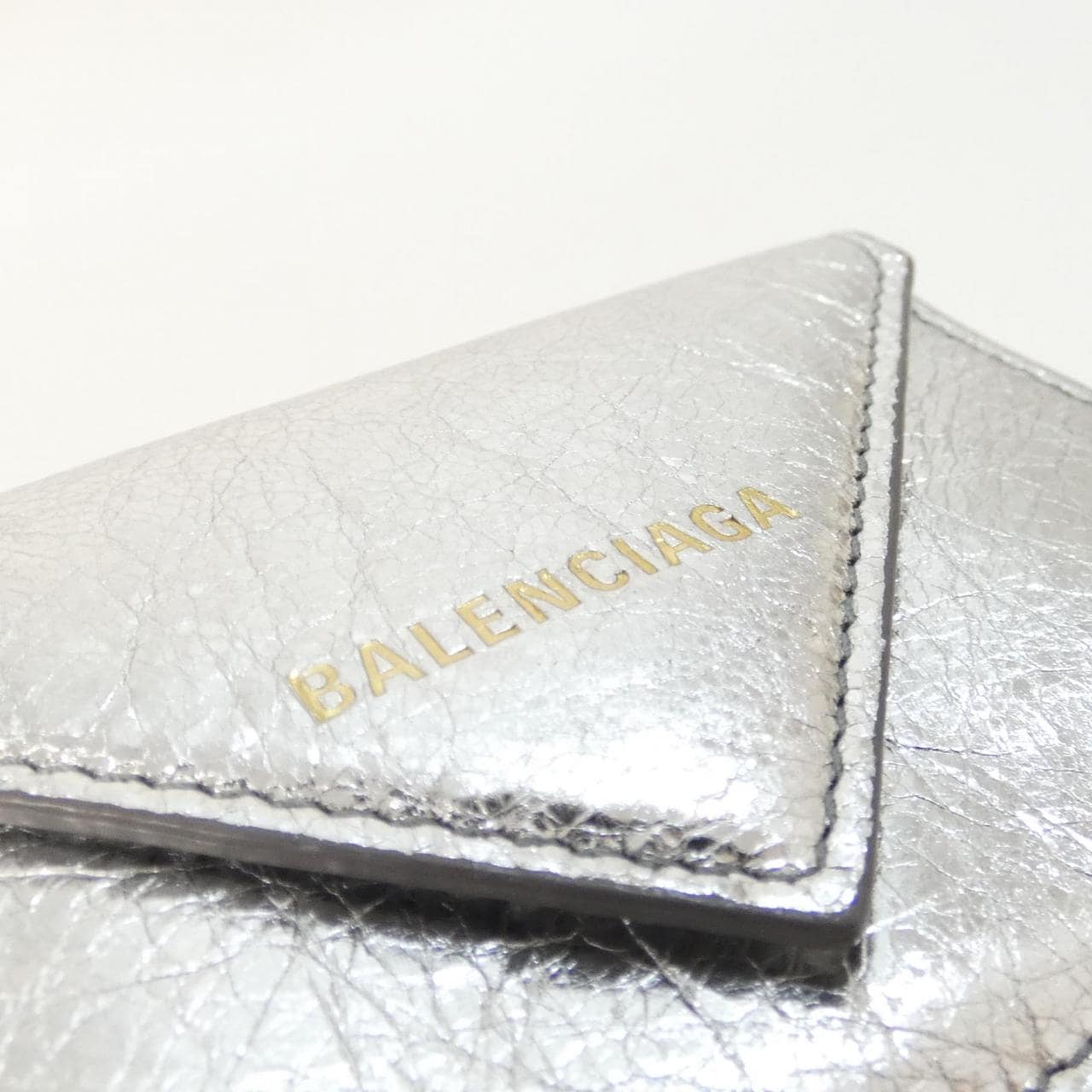 BALENCIAGA 391446 0GT4N 銀包 皮革 3