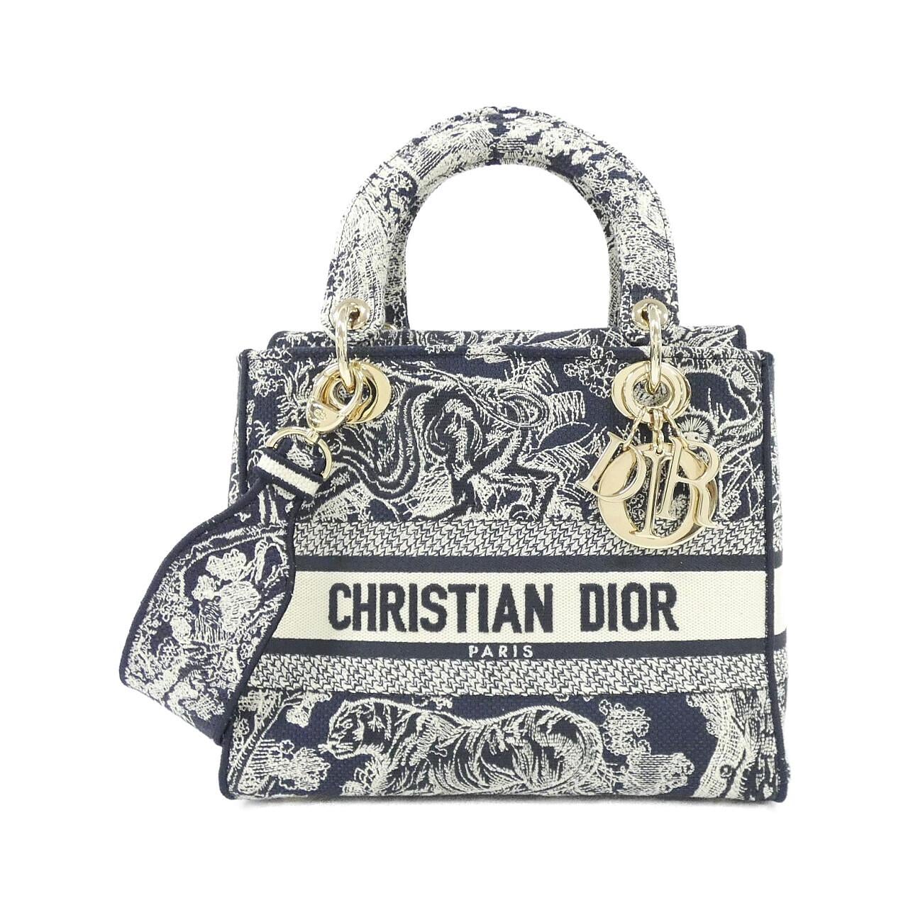 DIOR Lady Dior M0565ORGO Handbag Canvas