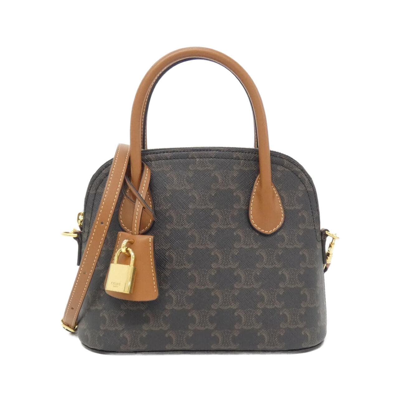 CELINE 120682DNK Handbag Canvas