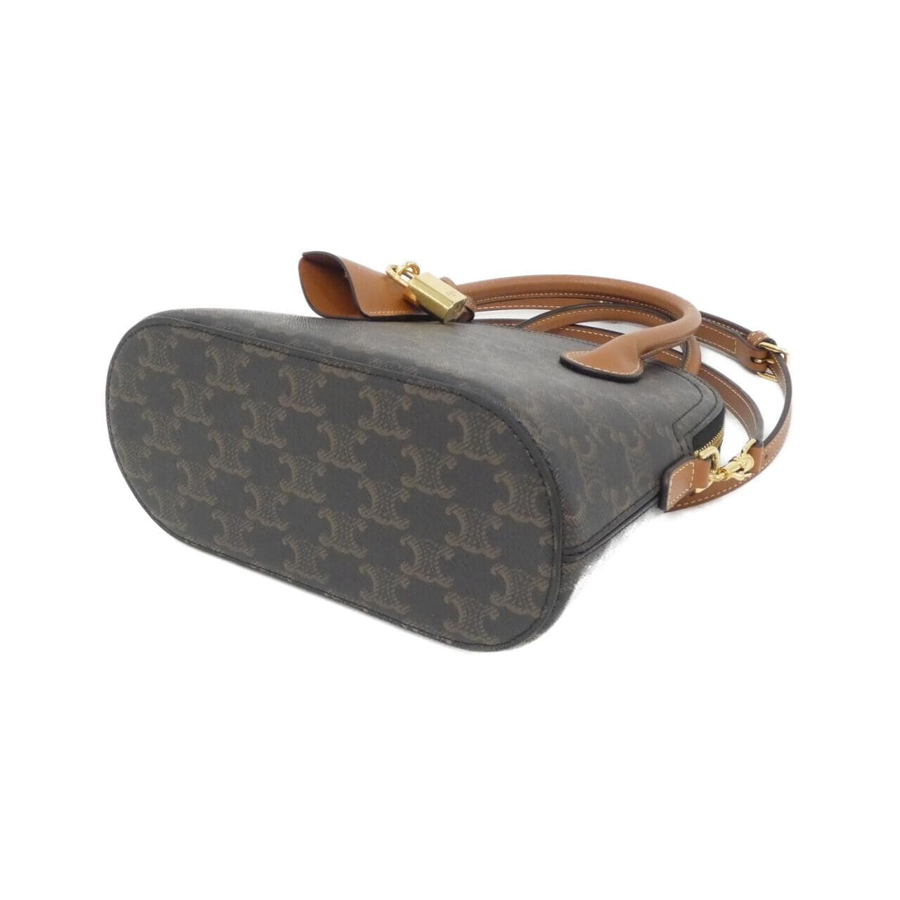CELINE 120682DNK Handbag Canvas 2