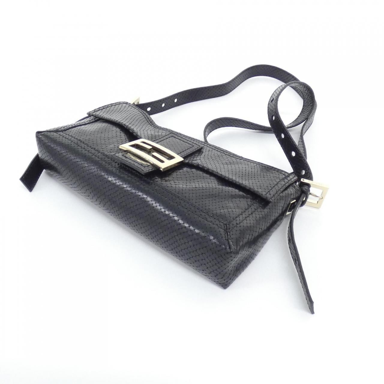 FENDI 8BT136 BLG Shoulder Python 3