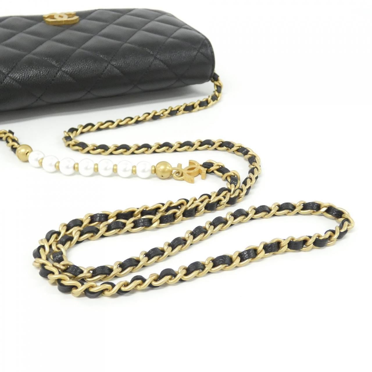 CHANEL AP4580 銀包 荔枝紋牛皮 5