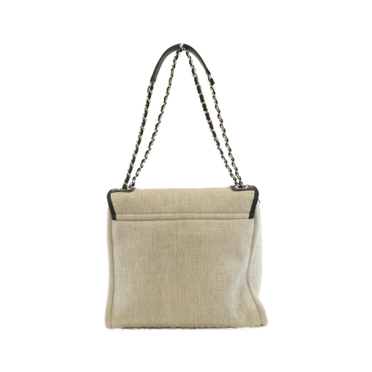 CHANEL Deauville 93184 肩背包 帆布 2