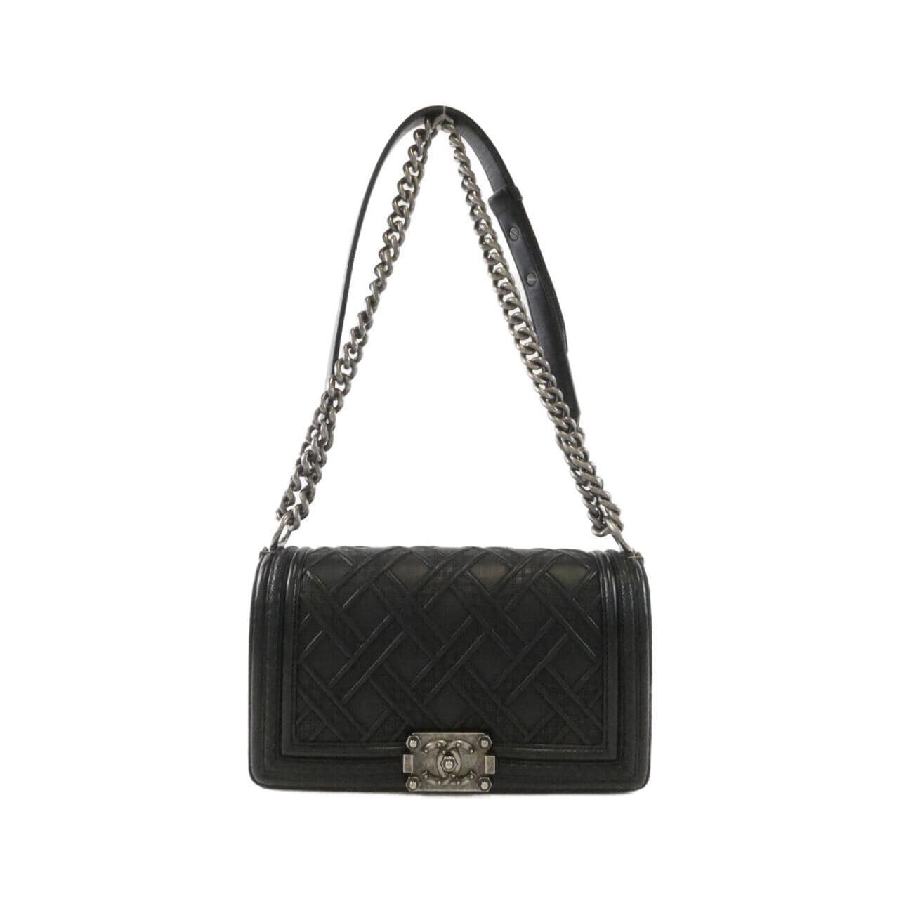 CHANEL Boy Chanel Shoulder Lambskin