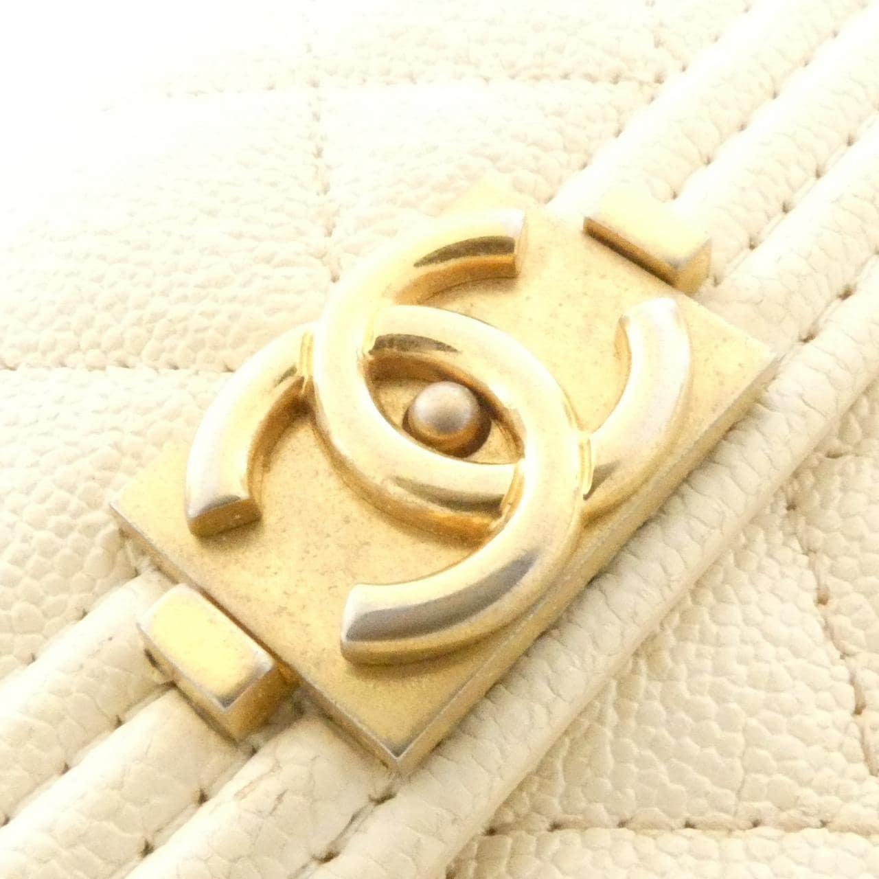CHANEL 84432 銀包 荔枝紋牛皮 5