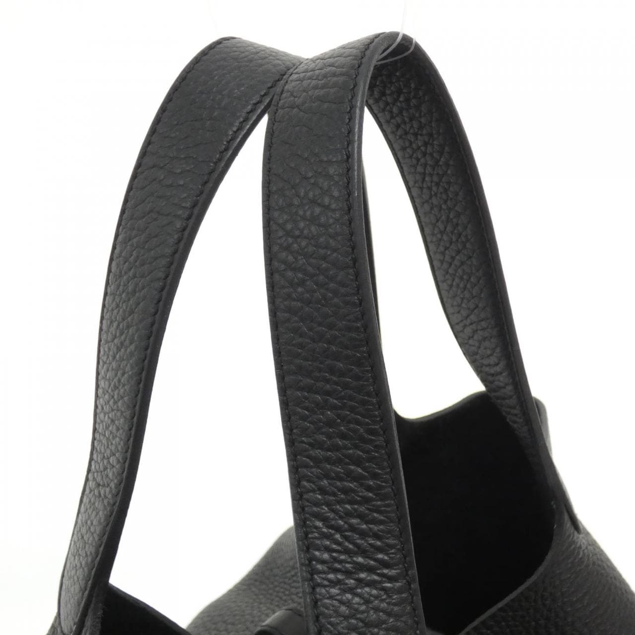 HERMES Picotin 060991CK Handbag Clemence 5