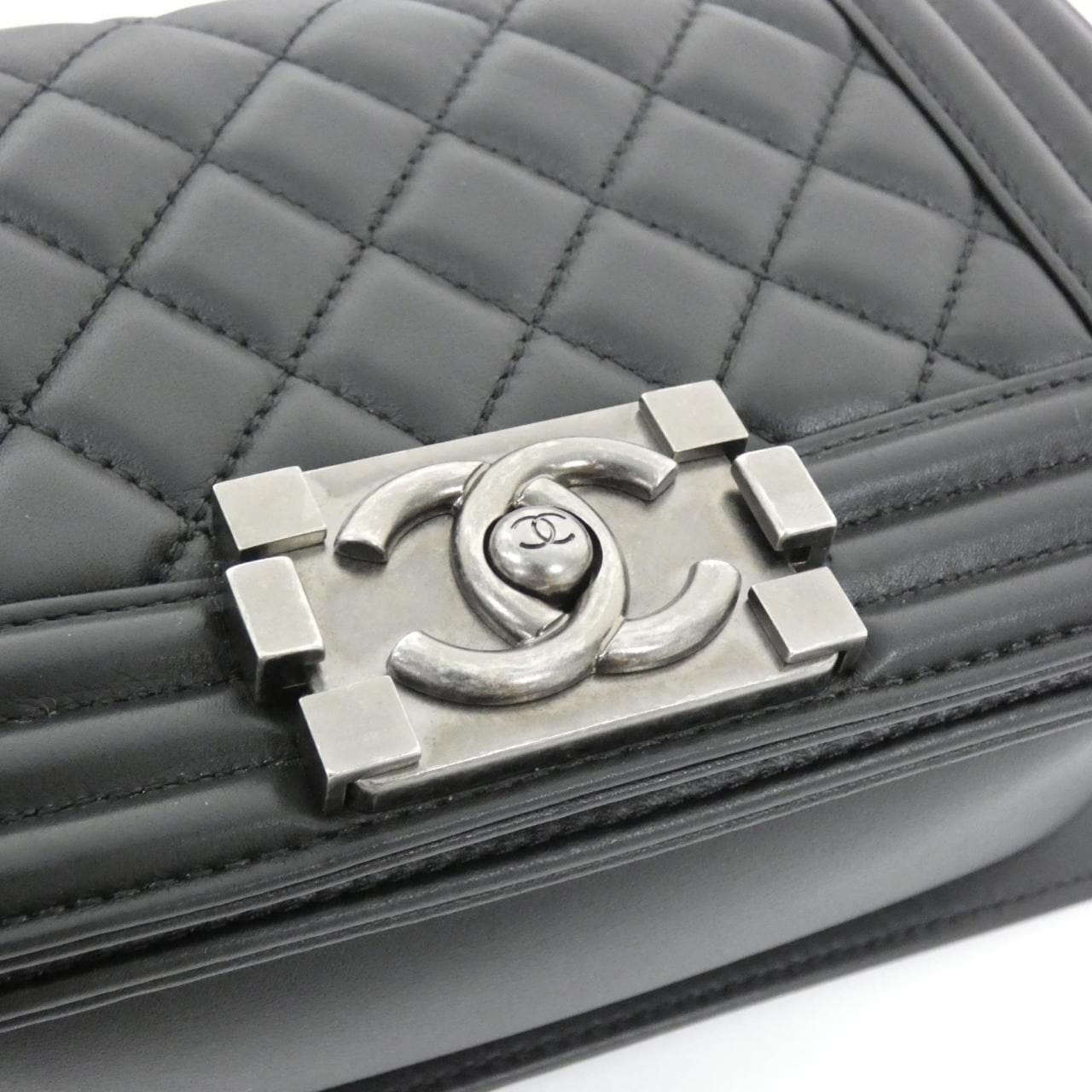 CHANEL Boy Chanel 67085 Shoulder Lambskin 4