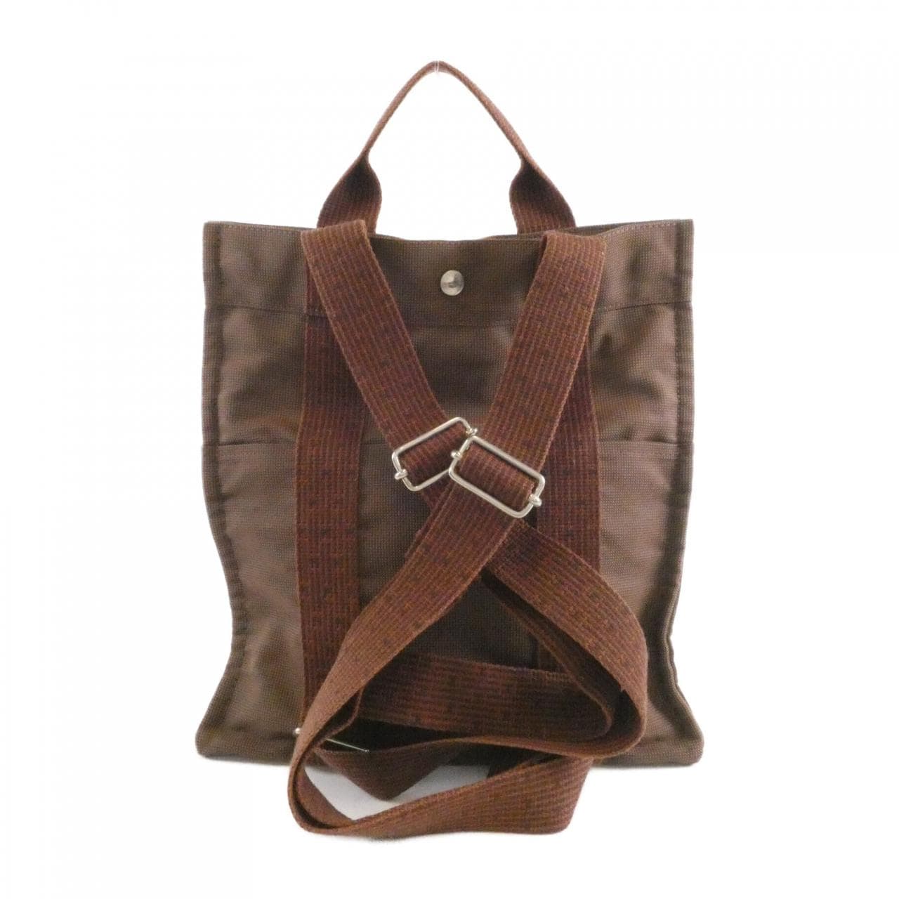 HERMES 100952M Backpack Canvas 2