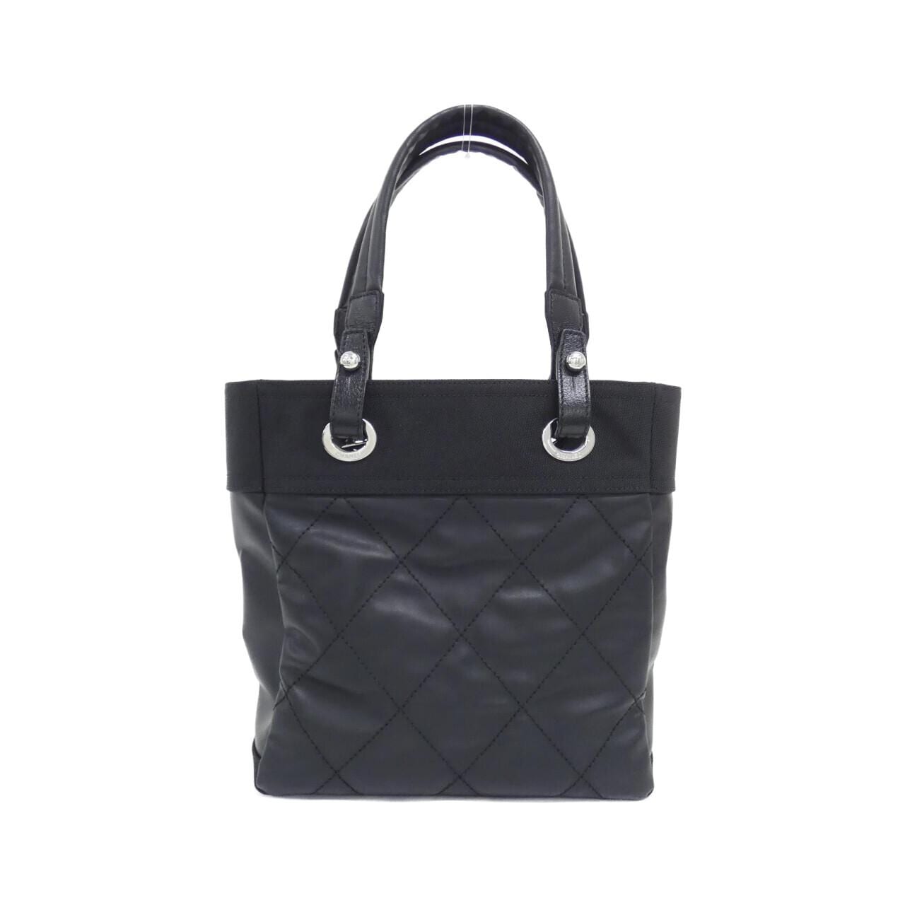 CHANEL 34208 Handbag Canvas 2