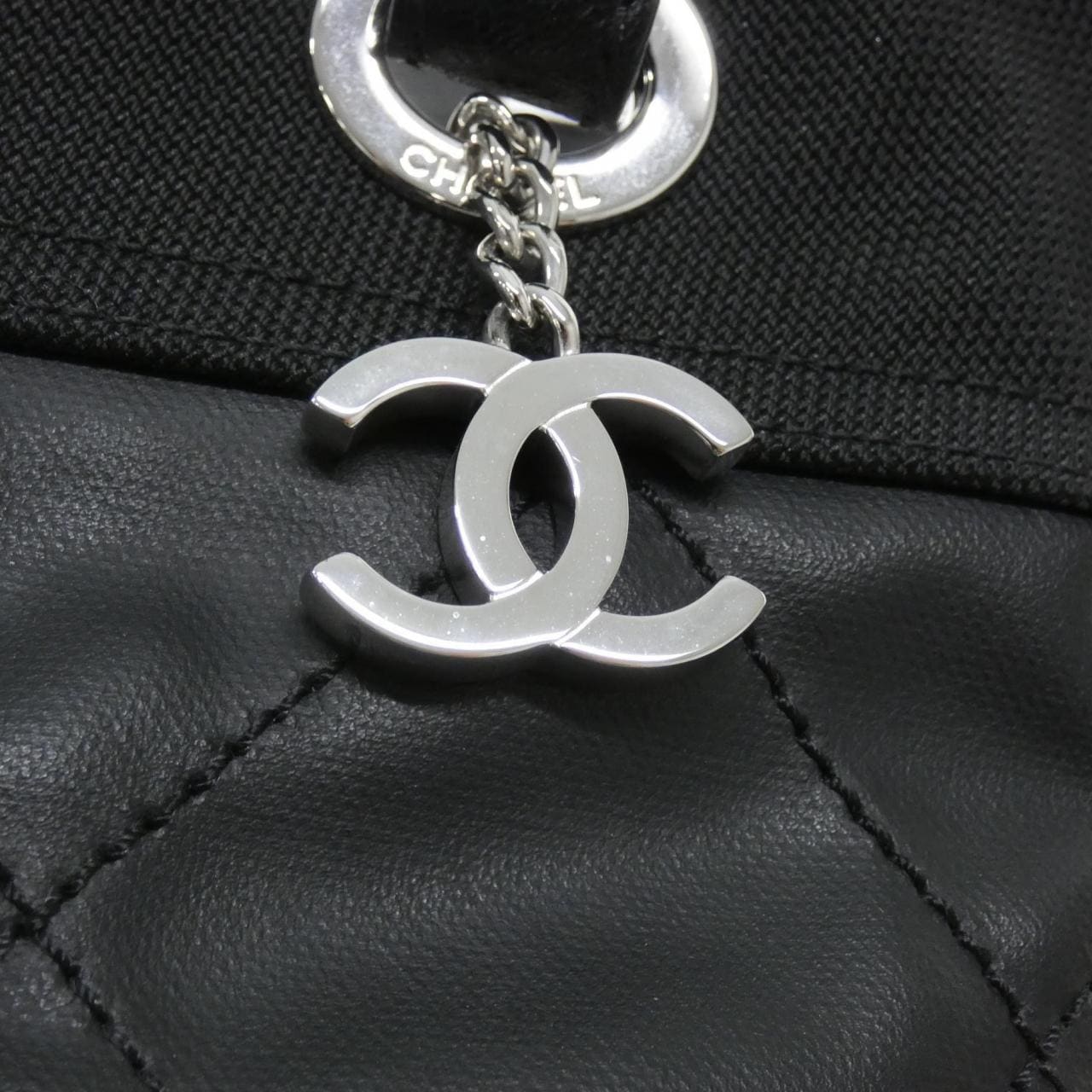 CHANEL 34208 Handbag Canvas 4