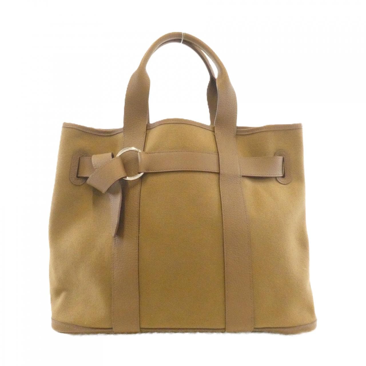 HERMES 049205CK Handbag Canvas