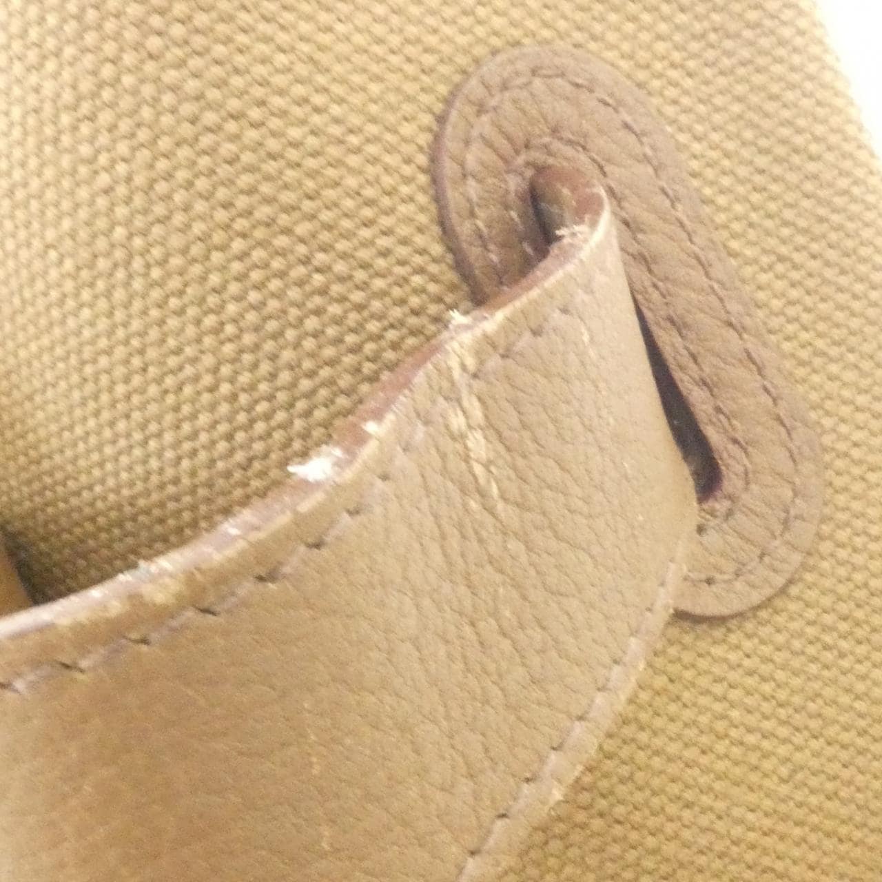 HERMES 049205CK Handbag Canvas 4