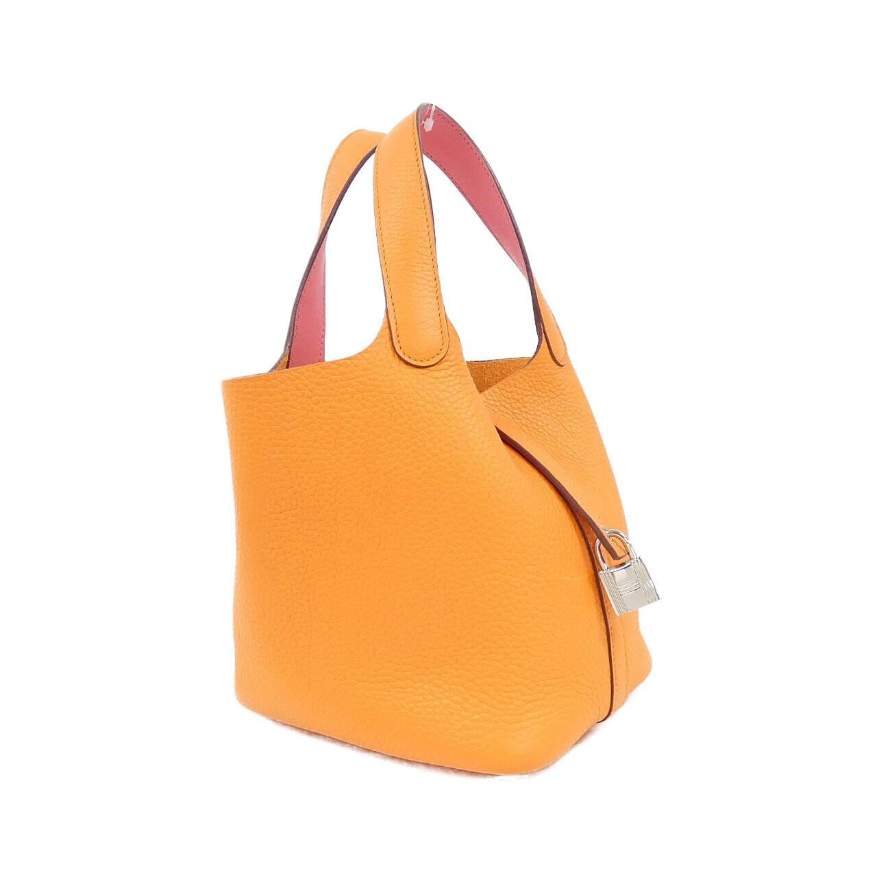 HERMES Picotin 069560CK Handbag Clemence