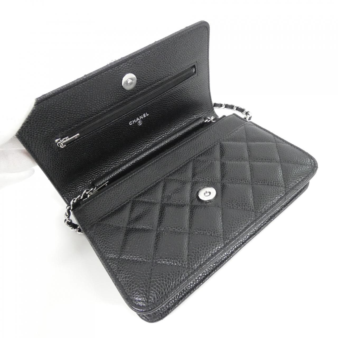 CHANEL Timeless Classic AP0250 Wallet Grained Calfskin 5