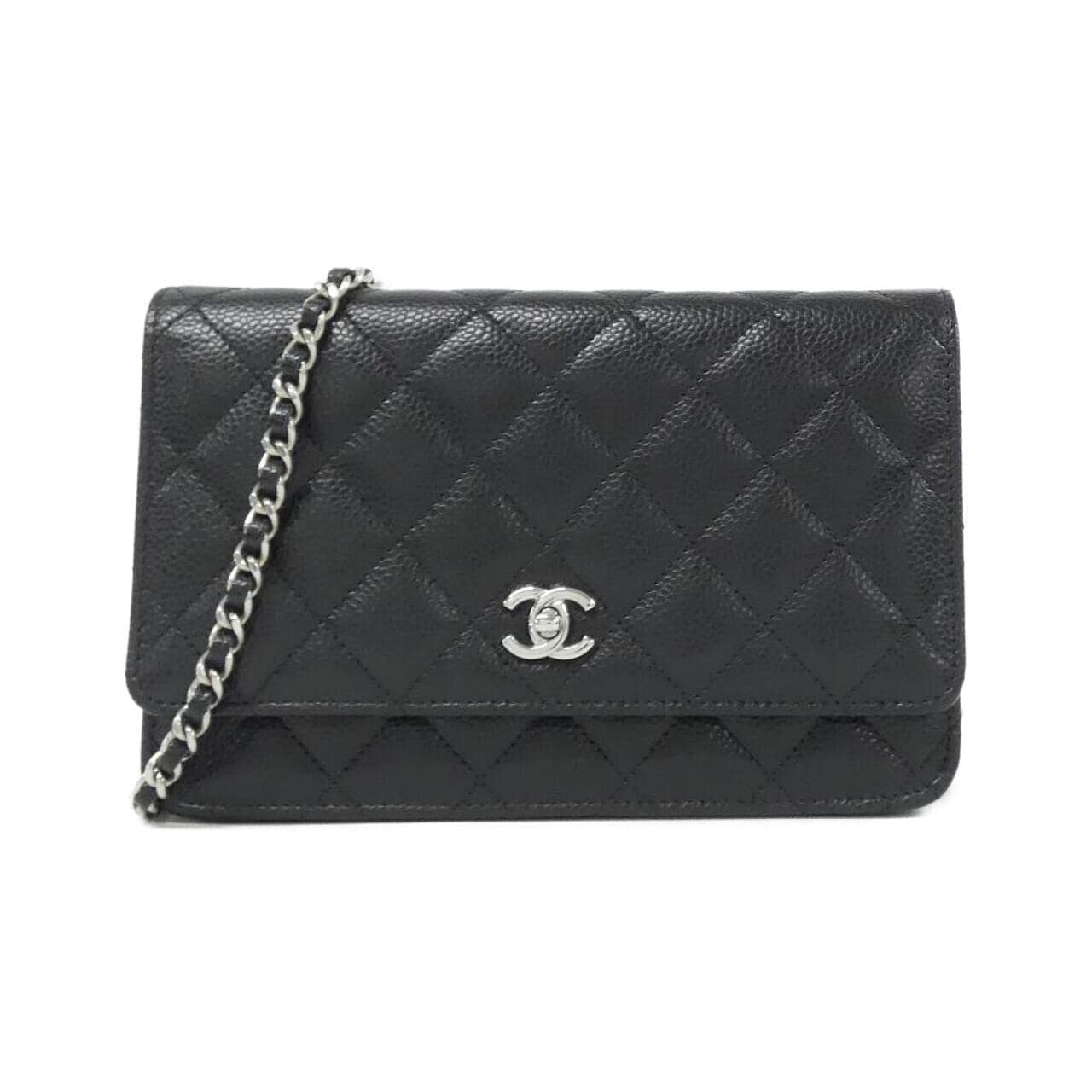 CHANEL AP4241 Wallet Grained Calfskin