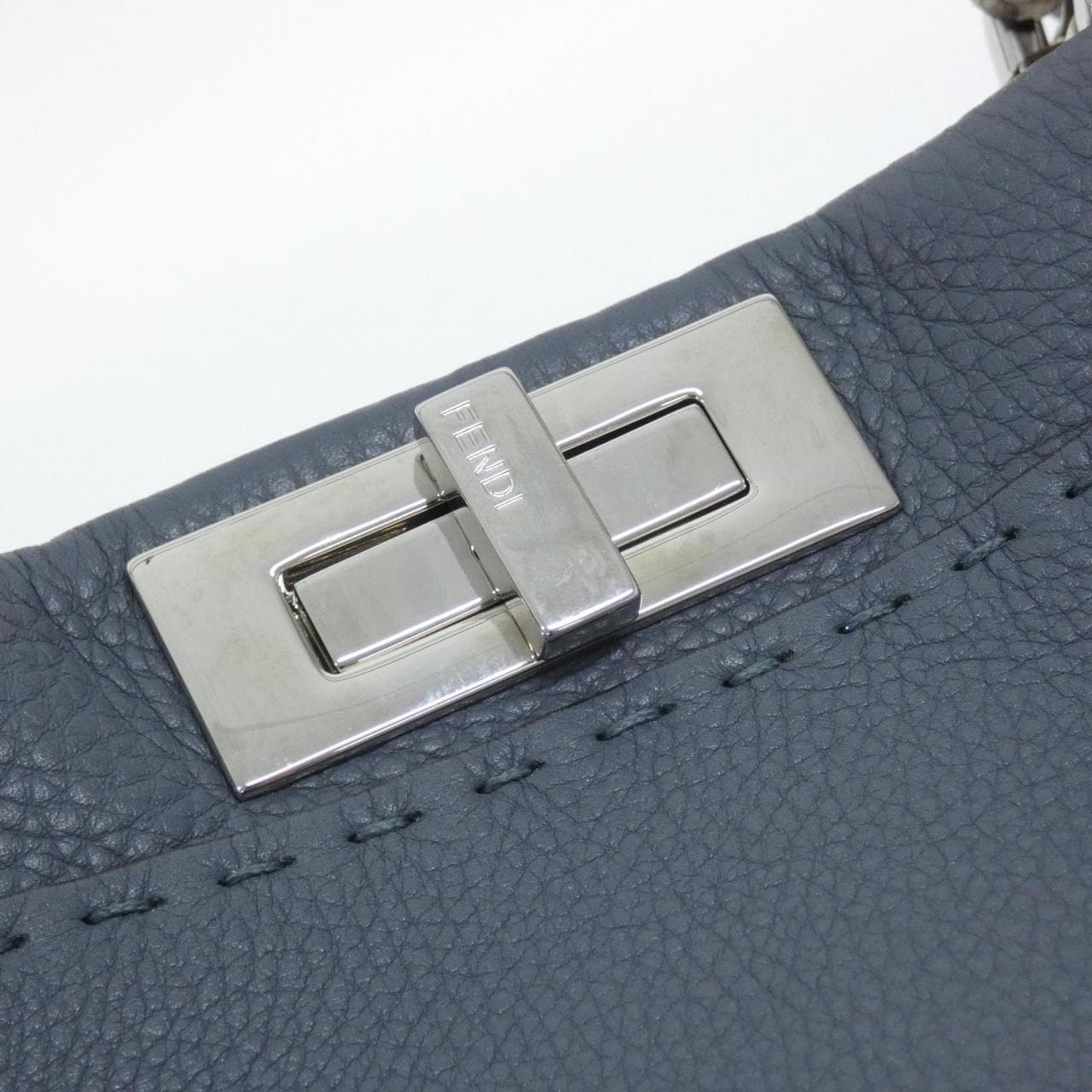 FENDI Peekaboo 8BN290 5QK 手提包 蟒蛇皮 4