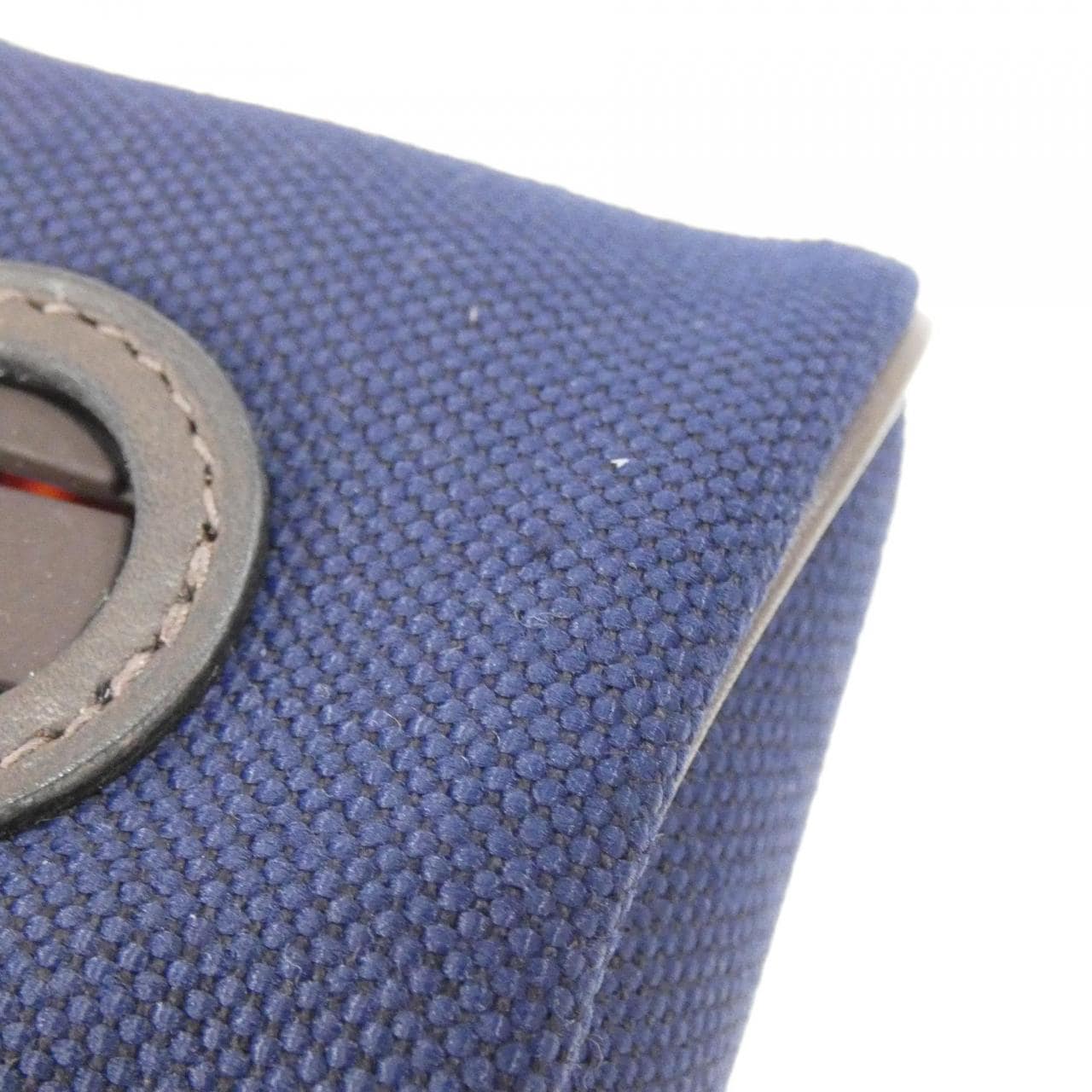 HERMES 800617EK Wallet Canvas 5
