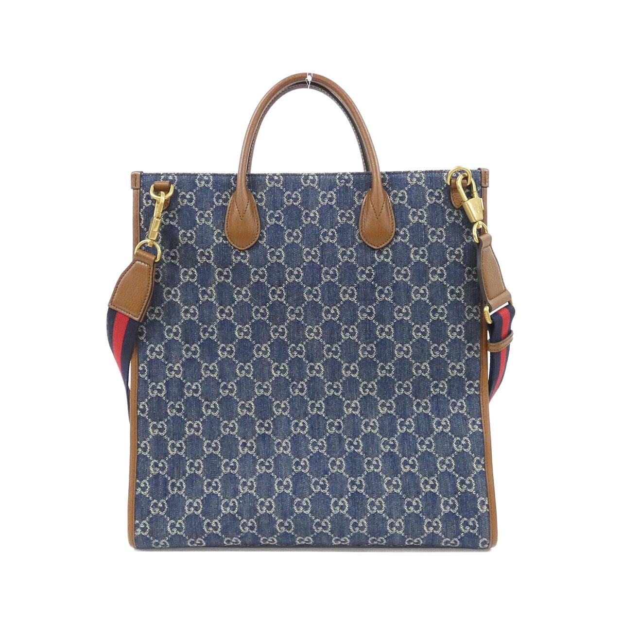 GUCCI 674155 2KQQT 手提包 牛仔布 2
