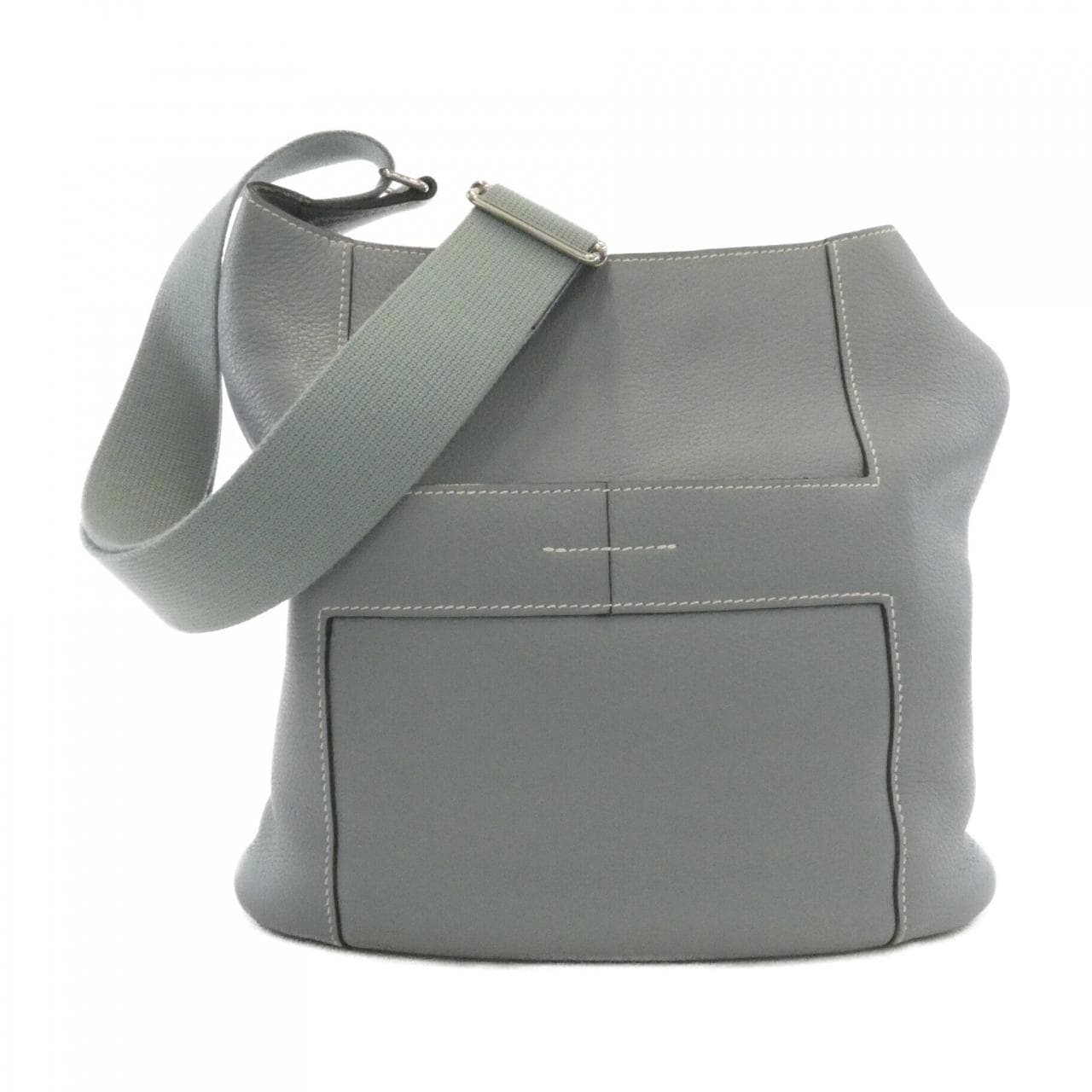 HERMES 056324CK Shoulder Clemence