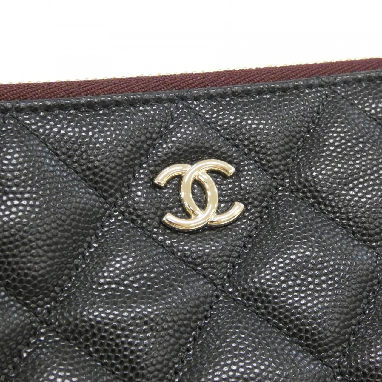 CHANEL 82552 Pouch Grained Calfskin 4