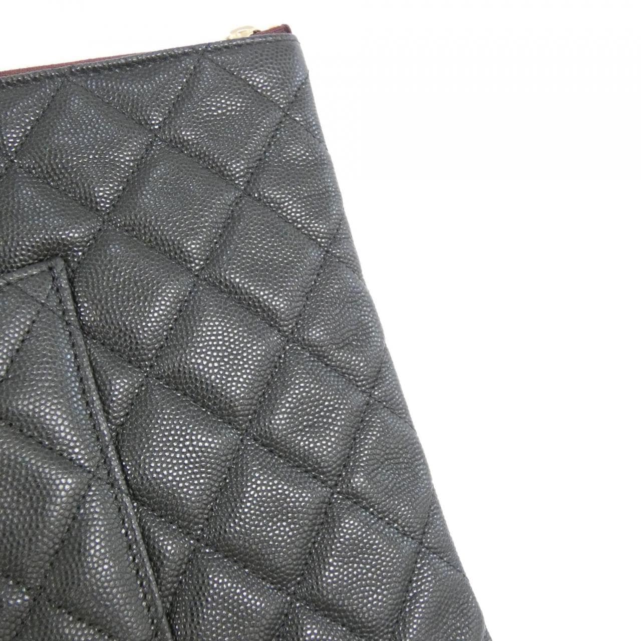 CHANEL 82552 Pouch Grained Calfskin 5