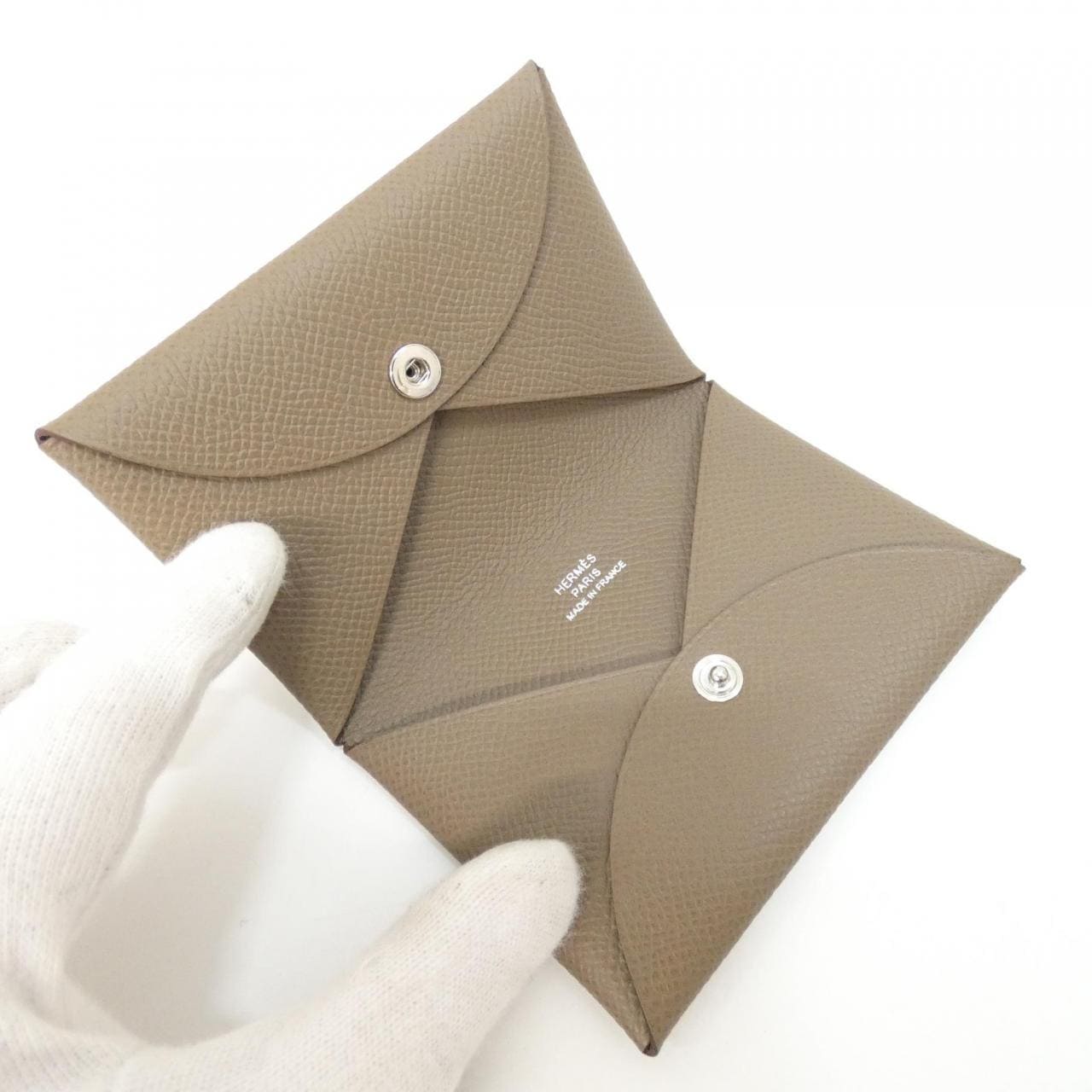 HERMES 044164CK Card Case Epsom 2