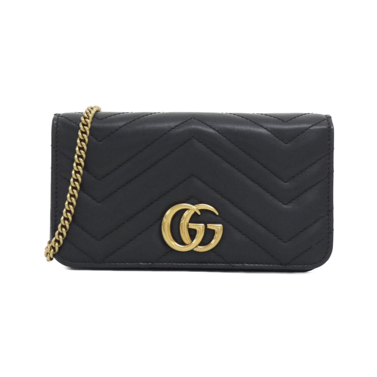 GUCCI GG Marmont 488426 DSVRT Shoulder Leather