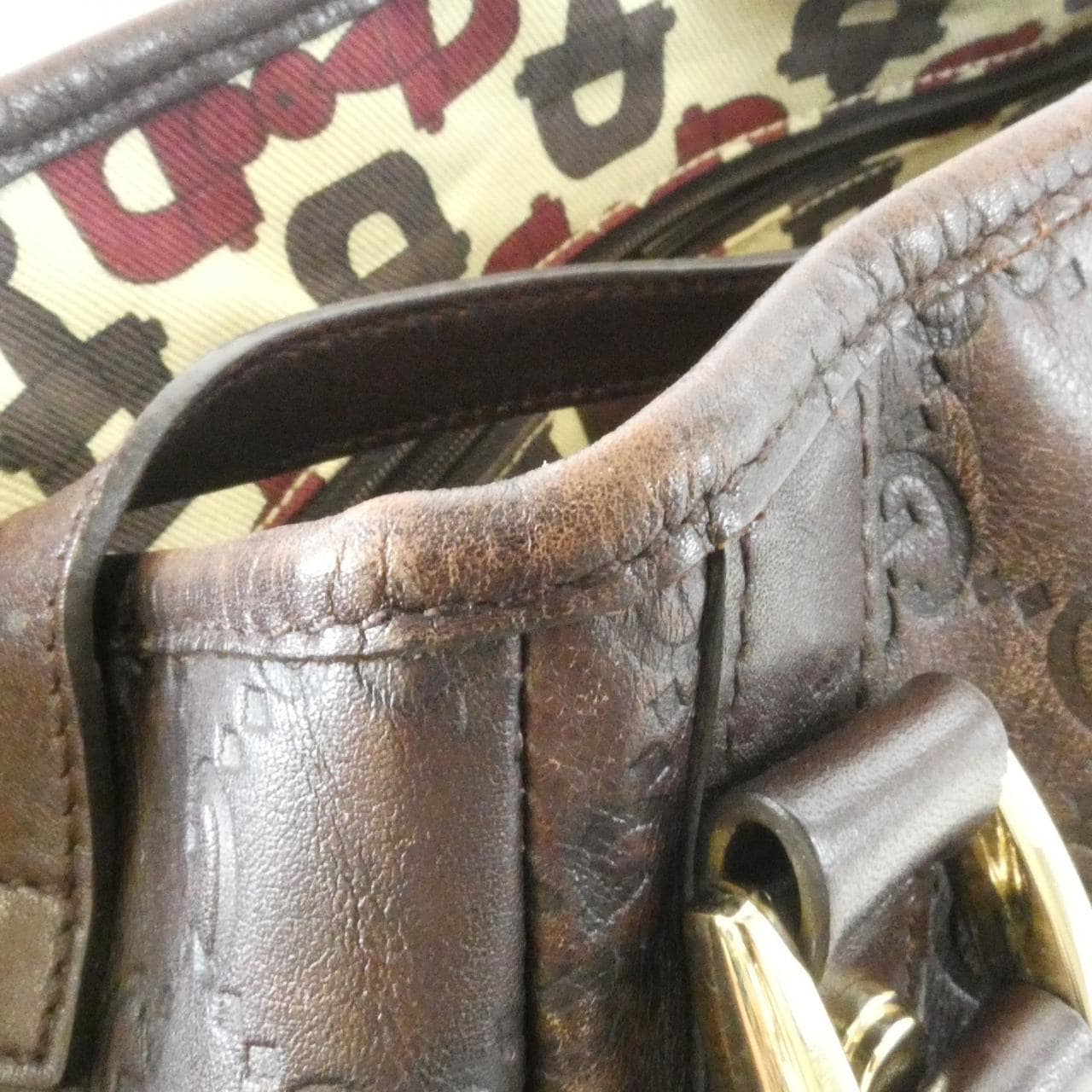GUCCI 130736 AA61G 肩背包 皮革 4