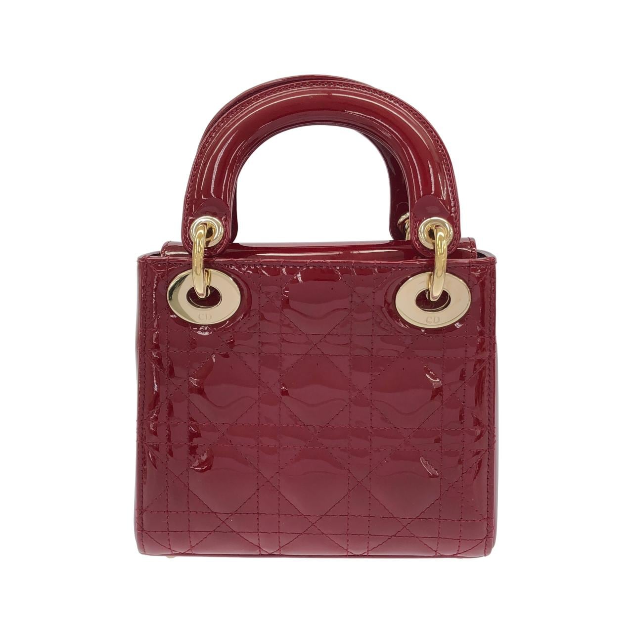 DIOR Lady Dior M0505OVRB 手提包 漆皮 2